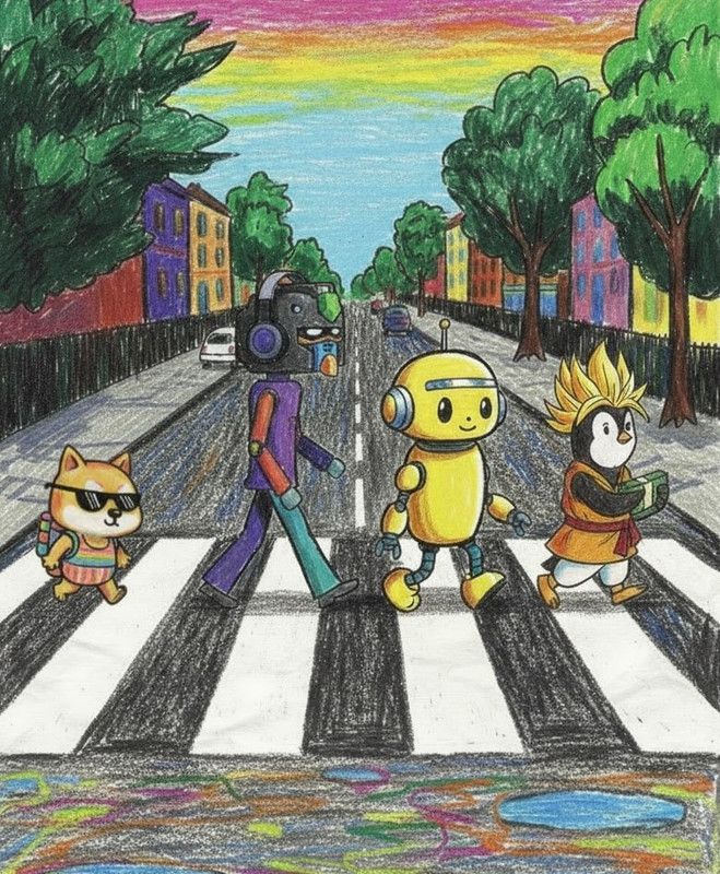 旺柴社区创作 - 街头漫步